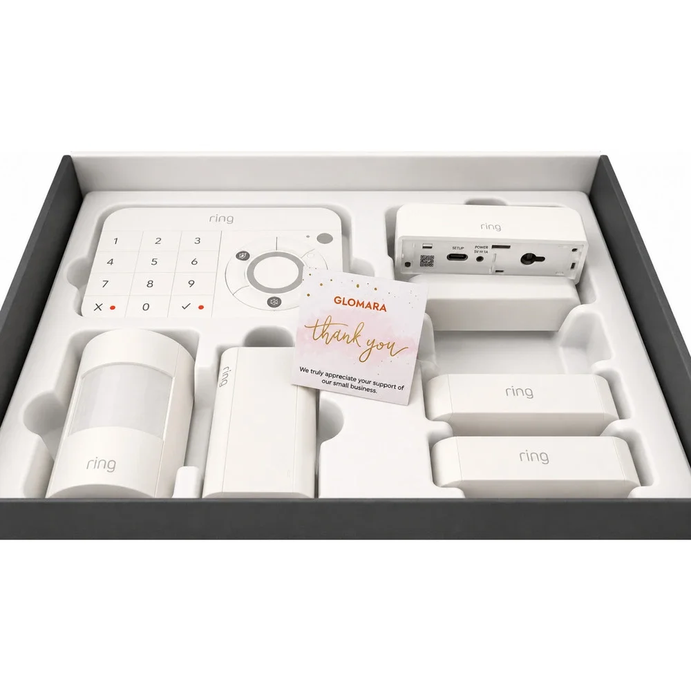 Ring Alarm Wireless Home Security System 10-Piece Kit Complete Set